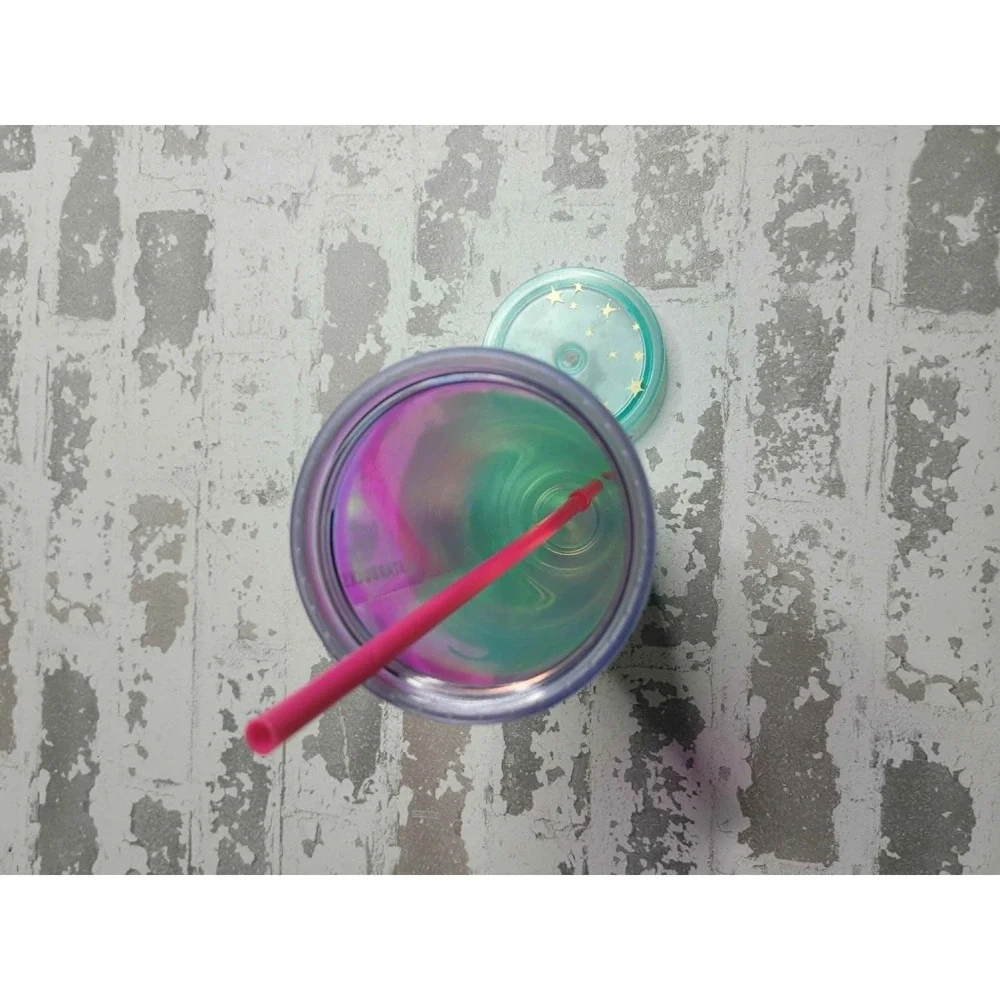 Starbucks‎ 2024 Holiday Iridescent Holo Siren Mermaid Star Lid 24 Oz Tumbler